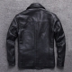 Long Jacket Men Genuine Leather Wind Coat Classic Black Plus Size Cowhide Jacket Casual Leather Cloth кожаная куртка мужская