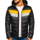 Zogaa Men-s Fashion Double Color Matching Cotton Jacket With Hood