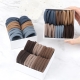 50Pcs-Set Women Girls Basic Hair Bands 4Cm Simple Solid Colors Elastic Headband Hair Ropes Ties Hair Accessories Ponytail Holder