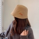 New Spring Summer Outdoor Tour Bucket Hat Lady Girl Solid Color Sun Visor Hat Foldable Sun Protection Fisherman Panama Basin Cap