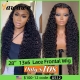 Yawawe Water Wave 13X6Hd Lace Frontal Wigs Brazilian Human Hair Wigs For Women Wear Go Glueless Wig Preplucked Curly Full Lace