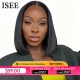 Isee Hair Wear And Go Glueless Human Hair Wig Bob Hd Lace Straight Short Bob 6X4 Lace Frontal Pre Plucked Human Wigs Ready To Go