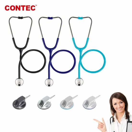 Contec Sc12 -11 Portable Doctor Stethoscope Medical Cardiology Professional Medical Equipments Medical Devices Student Vet Nurse