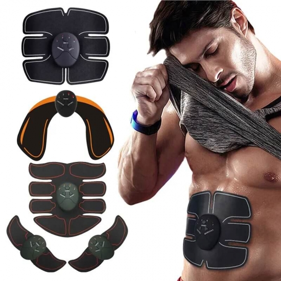 Smart Ems Wireless Muscle Stimulator Trainer Massager Fitness Abdominal Training Electric Weight Loss Body Slimming Pad