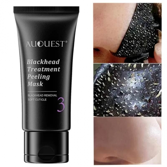 Auquest Blackhead Remover Black Dots Facial Masks Nosebamboo Charcoal Point Pimple Anti Acne Spot Face Skin Care Beauty Health