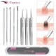 Blackhead Acne Needle Cell Pimples Blackhead Clip Tweezers Black Head Comedone Acne Blemish Extractor Beauty Face Skin Care Tool