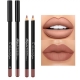24 Color Matte Lipstick Pencil Long Lasting Lip Liner Velvet Lips Makeup Cosmetic Maquillaje Women Beauty Make Up Can Be Cute
