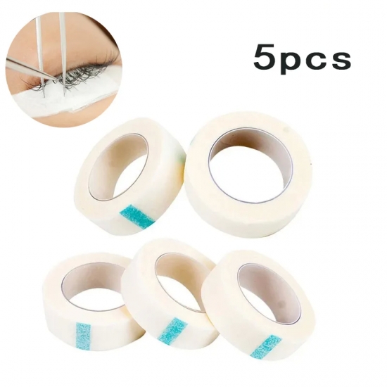 Eyelash Tape Breathable Non-woven Cloth Adhesive Tape For Hand Eye Stickers Makeup Tools Accessories Eye Patches For Extension