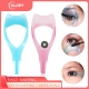 3 In 1 Eyelash Makeup Tool Portable Durable Mascara Shield Guard Curler Practical Beauty Lash Curling Comb Cosmetics Accessories
