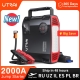 UTRAI 4 In 1 2000A Jump Starter Power Bank 16000mAh 150PSI Air Compressor Tire Pump Portable Charger Car Booster Starting Device
