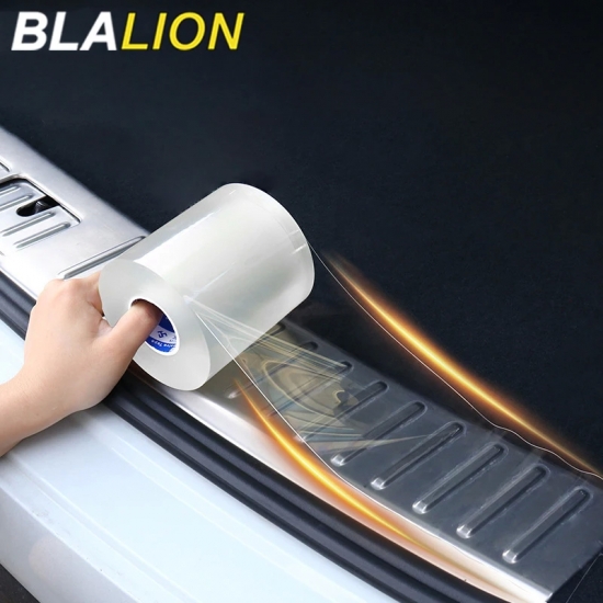 BLALION Transparent Car Door Protector Sticker Anti Scratch Nano Tape  Auto Trunk Sill Scuff Protector Film Door Edge Protective