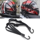 60CM Motorcycle Helmet Straps Motorcycle Accessories Hooks Luggage Retractable Elastic Rope Fixed Strap Motos Helmet Luggage Net