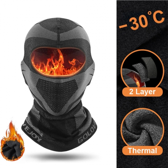 Balaclava Warm Mask Full Face Winter Four Seasons Breathable Ski Mask Motorcycle Cycling Bike Scarf Hat Casco Moto Helmet Hood