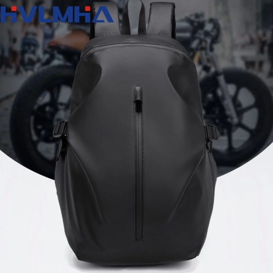New Classic Large Capacity Multifunctional Motorcycle Helmet Bag Waterproof Motorcycle Backpack Reflective Bicycle Travel Bag