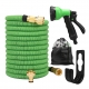 Garden Water Hose Expandable Double Metal Connector High Pressure Pvc Reel Magic Water Pipes for Garden Farm Irrigation Car Wash