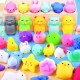 20-30-50PC Cute Cartoon Animal Stress Relief Toys For Boys Girls Birthday Party Favor Piñata Filler Carnival Kids Party Supplies