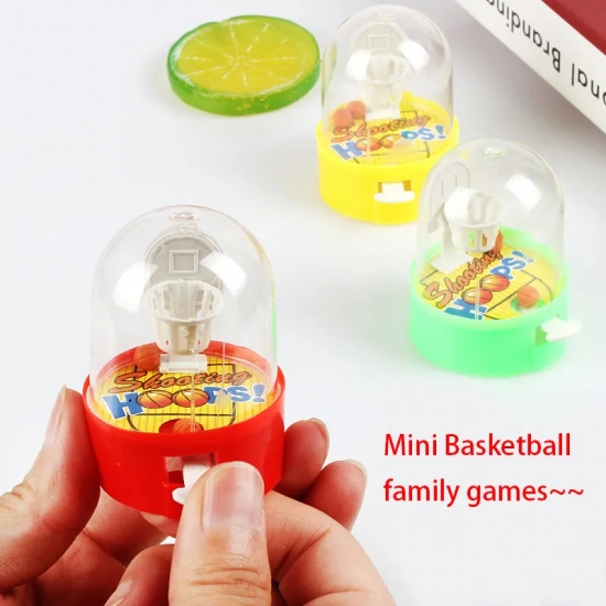 24Pcs Mini Desktop Fingers Basketball Shooting Game Toys Kids Birthday Party Favors Supplies Pinata Filler Bag Sport Theme Party