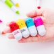 20Pcs Cartoon 6 Colors Retractable Pill Pens Kids Party Supplies Boys Girls Birthday Guest Gift Giveaway Pinata Filler Gift Pack