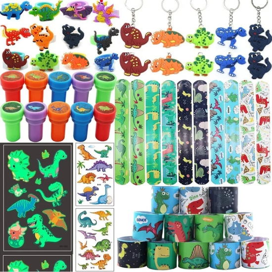Dinosaur Themed Party Supplies for Boys,Birthday Party Supplies Favors,Carnival Prizes,Pinata Goody Bag Fillers Kids Party Favor