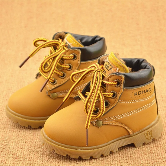 Autumn Winter Baby Boots Toddler Fashion Boots Kids Shoes Boys Girls Snow Boots Girls Boys Plush Fashion Boots Shoes Size
