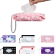 Fashion EVA Baby Wet Wipe Bag with Flip Cover Portable Useful Tissue Holder Case Reusable Refillable Stroller Accessories