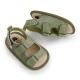 |Baywell Stylish Summer Baby Sandals for Boys -amp; Girls Non-Slip PU First Walkers with Solid Colors 0-18 Months