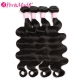 PerisModa Body Wave Bundles Human Hair Brazilian Weaving Natural Black 3 4 Bundles Deal Virgin Hair 30 Inch Raw Hair Extensions