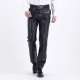 Men-s Leather Pants Straight Fit Elastic PU Leather Trousers Motorcycle Pants Thin