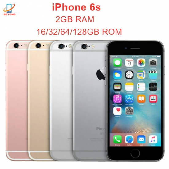 Apple iPhone 6s 16GB 32GB 64GB 128GB 2GB RAM 4-7-quot; IPS LCD 4G LTE Dual Core IOS A9 12MP-amp;5MP Original Unlocked Mobile Phone