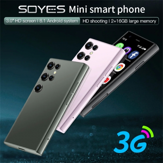 SOYES S23 Mini Smartphones Android 8-1 Dual SIM 3-0-- HD 1000mAh Battery WIFI Bluetooth 3G Small Mobile Phone