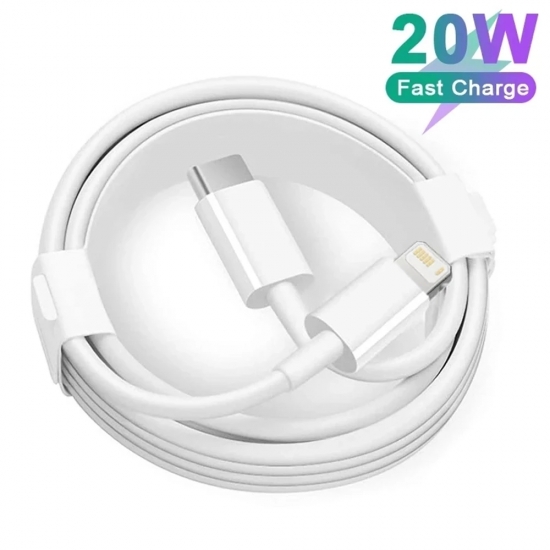 Original 20W PD USB Type C to Lighting Fast Charger Cable For Apple iPhone 14 13 12 11 Pro Max X XR 8 7 Plus iPad Data Sync Line