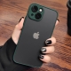 Luxury Shockproof Matte Phone Case For iPhone 15 14 13 12 11 Pro Max XR XS X 7 8 Plus SE 2020 2022 Mini Bumper Transparent Cover