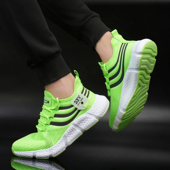 Men Shoes Breathable Classic Running Sneakers For Man Outdoor Light Comfortable Mesh Shoes Slip On Walking ShoesTenis