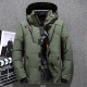 Winter Mens White Duck Down Jacket Warm Hooded Thick Slim Fit Puffer Jacket Coat Male Casual High Quality Overcoat Thermal