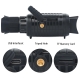 HD Infrared Night Vision Device R7 10X Zoom Digital Monocular Telescope 2-5K Outdoor Camera with Day-amp; Night Dual-use for Hunting