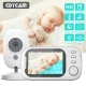Cdycam New 3-5 inch Wireless Video Baby Monitor Night Vision Temperature Monitoring 2 Way Audio Talk Baby Nanny Security Camera