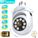 1-4PCS 3MP E27 Bulb IP WiFi Camera Indoor Video Surveillance Camera Security protection baby Monitor Full Color Night Vision Cam