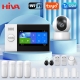PG-107 Tuya Wireless WIFI GSM Home Burglar Alarm System IP Camera PIR Motion Sensor Door Sensor Security Alarm Kit APP Control