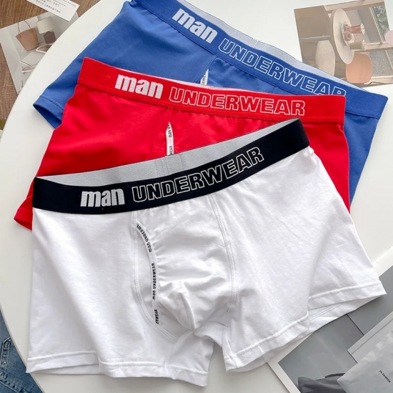 Mens Boxers 100% Cotton Underwear Sleep Underpants Men Panties Shorts Comfortable Plus Size Mens Underwear Boxer Hombre Men 4XL