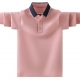 Kids Boys Polo Shirt Fashion Brand Design Children Casual Long Sleeve Tops For Teen Boy 4 6 8 10 12 14 Years Clothing