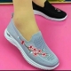 Women Sneakers Mesh Breathable Floral Comfort Mother Shoes Soft Solid Color Fashion Female Footwear Lightweight Zapatos De Mujer