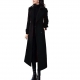 Thermal Winter Overcoat Women Business Mid-calf Length Jacket Formal Wool Blends Double-breasted Coat Thick