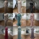 Serene Hill Dubai Arabia Nude Mermaid Long Cape Luxury Evening Dresses Gowns 2024 For Women Wedding Party LA72032