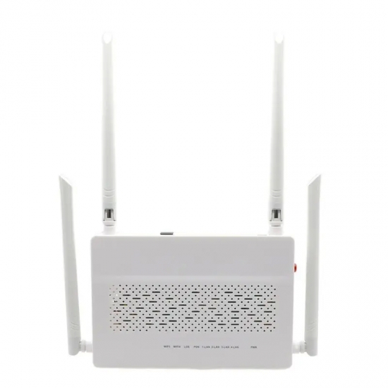 Fiber Optic Equipment Xpon GPON EPON ONU Router FTTH Giga Dual Band 2-4g 5g  WIFI +CATV