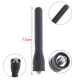 Short Soft SMA-F Antenna 400-470MHz UHF Replacement for BAOFENG UV5R 888S Walkie Talkie Parts 7-5cm Strong Signal Antenna