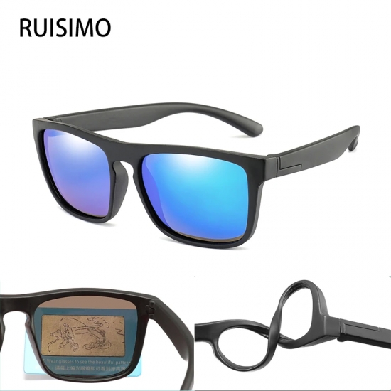 2023 Kids Sunglasses UV400 Protection Vintage Brand Polarized Children Sun Glasses Girls Boys Multi Color Eyeglasses Eyewear