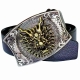 Men-s Leather Belt for Self-defense and Multifunctional Waist Belt Belt for Men Luxury Gift Men’s Designer Belts