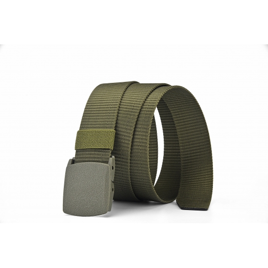 Summer Breathability Quick Release Outdoor Military Belt Soft Real Nylon Sports Accessories Men And Women  Automatic Buckle Belt