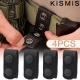 4Pcs Multi Functional Tactical Belt Double Nylon Buckle Portable Belts Military Equipment Outdoor Sports Accessory Fixed Buckle