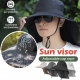 Wide Brim Sun Hat with Neck Flap for men women Adjustable Outdoor 50+UPF Protection Safari Cap Hiking Fishing Hat